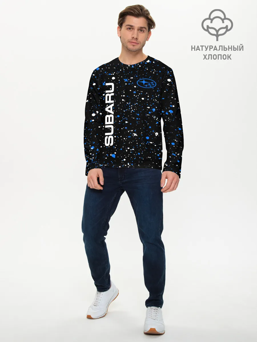 Мужской лонгслив базовый / SUBARU / Субару