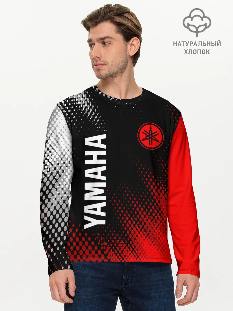 Мужской лонгслив базовый / YAMAHA MOTOR / Ямаха