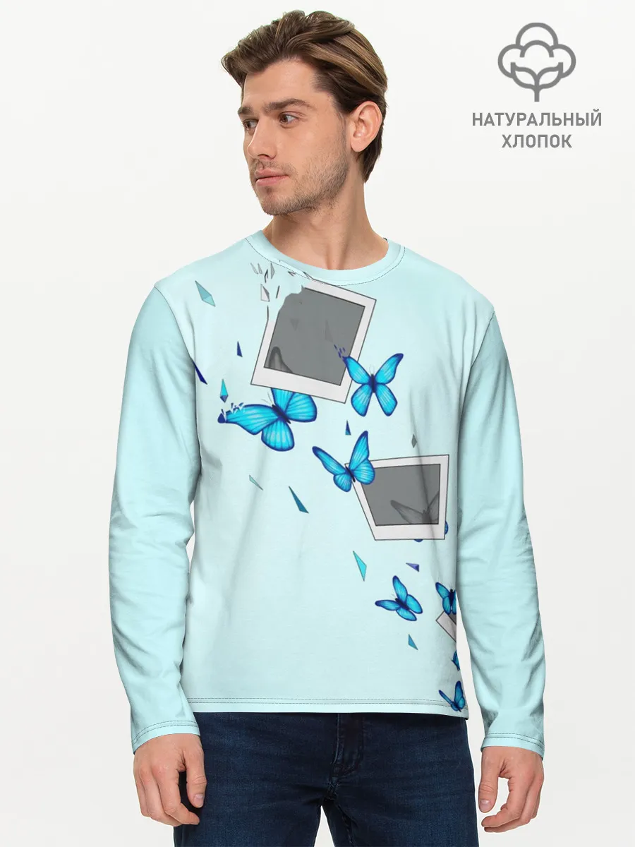 Мужской лонгслив базовый / Live Is Strange