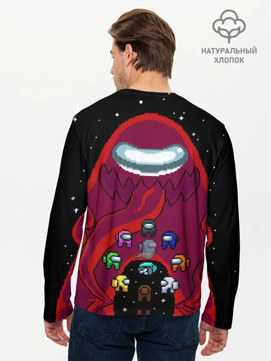 Мужской лонгслив базовый / Impostor Monster