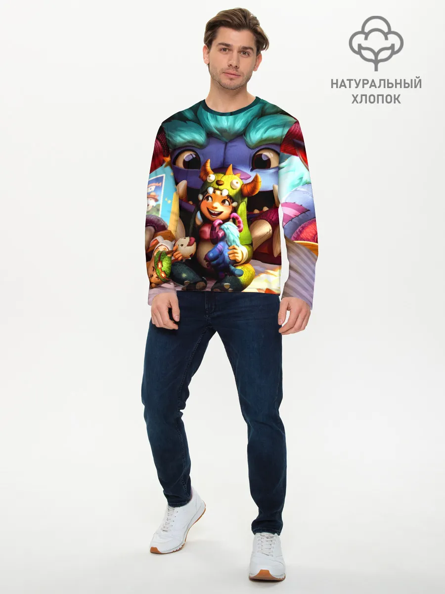 Мужской лонгслив базовый / Нуну и Виллумп