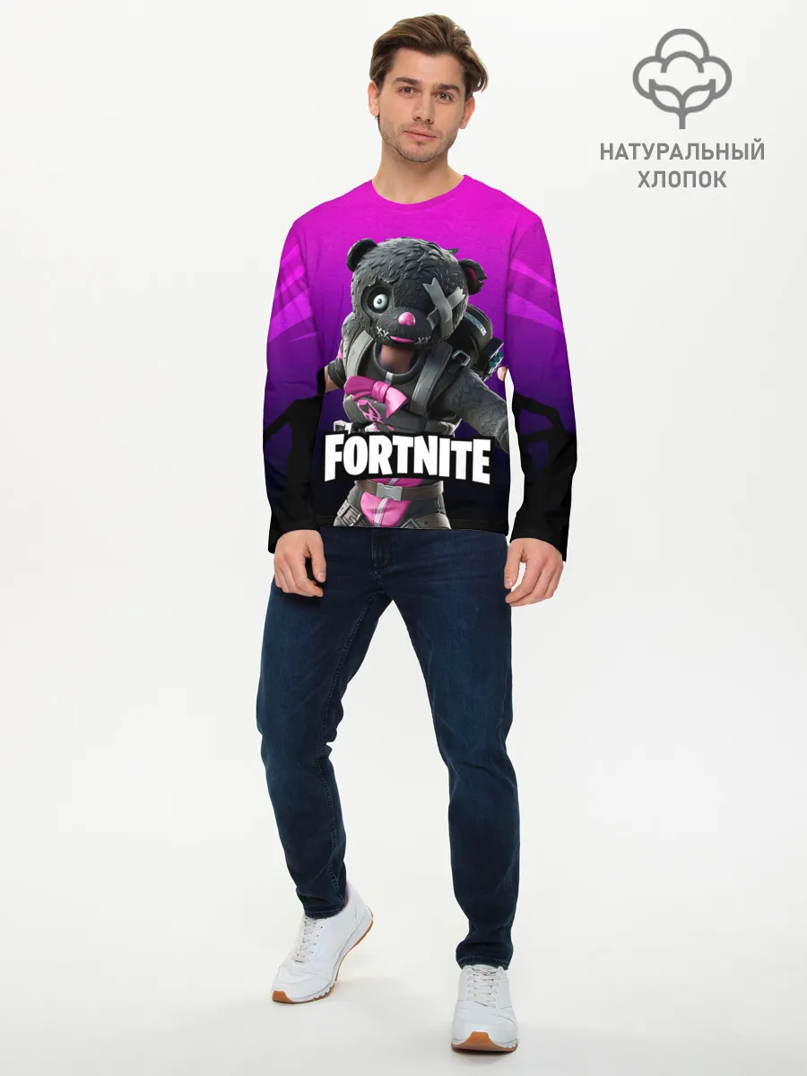 Мужской лонгслив базовый / Фортнайт