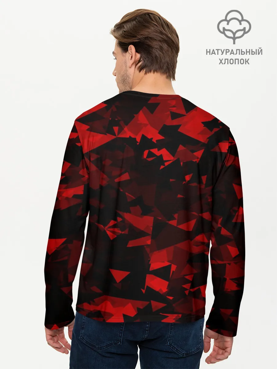 Мужской лонгслив базовый / Виктор Цой | Легенда