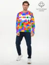 Мужской лонгслив базовый / ROBLOX LEGO