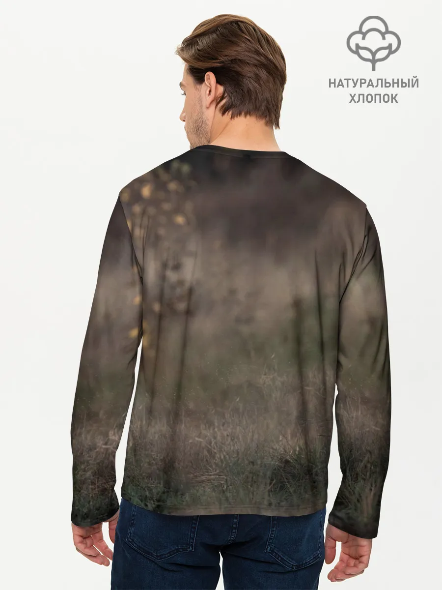 Мужской лонгслив базовый / WOLF