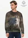 Мужской лонгслив базовый / WOLF