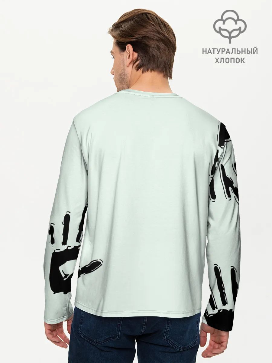 Мужской лонгслив базовый / DEATH STRANDING