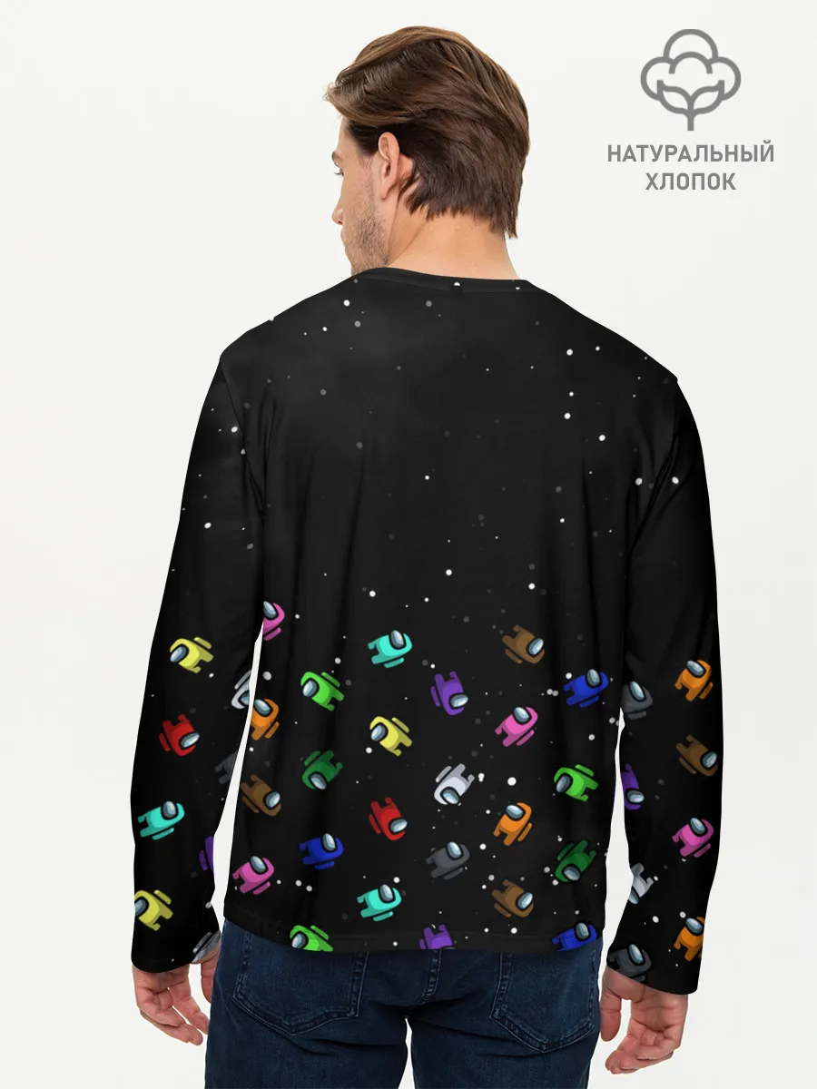 Мужской лонгслив базовый / AMONG US