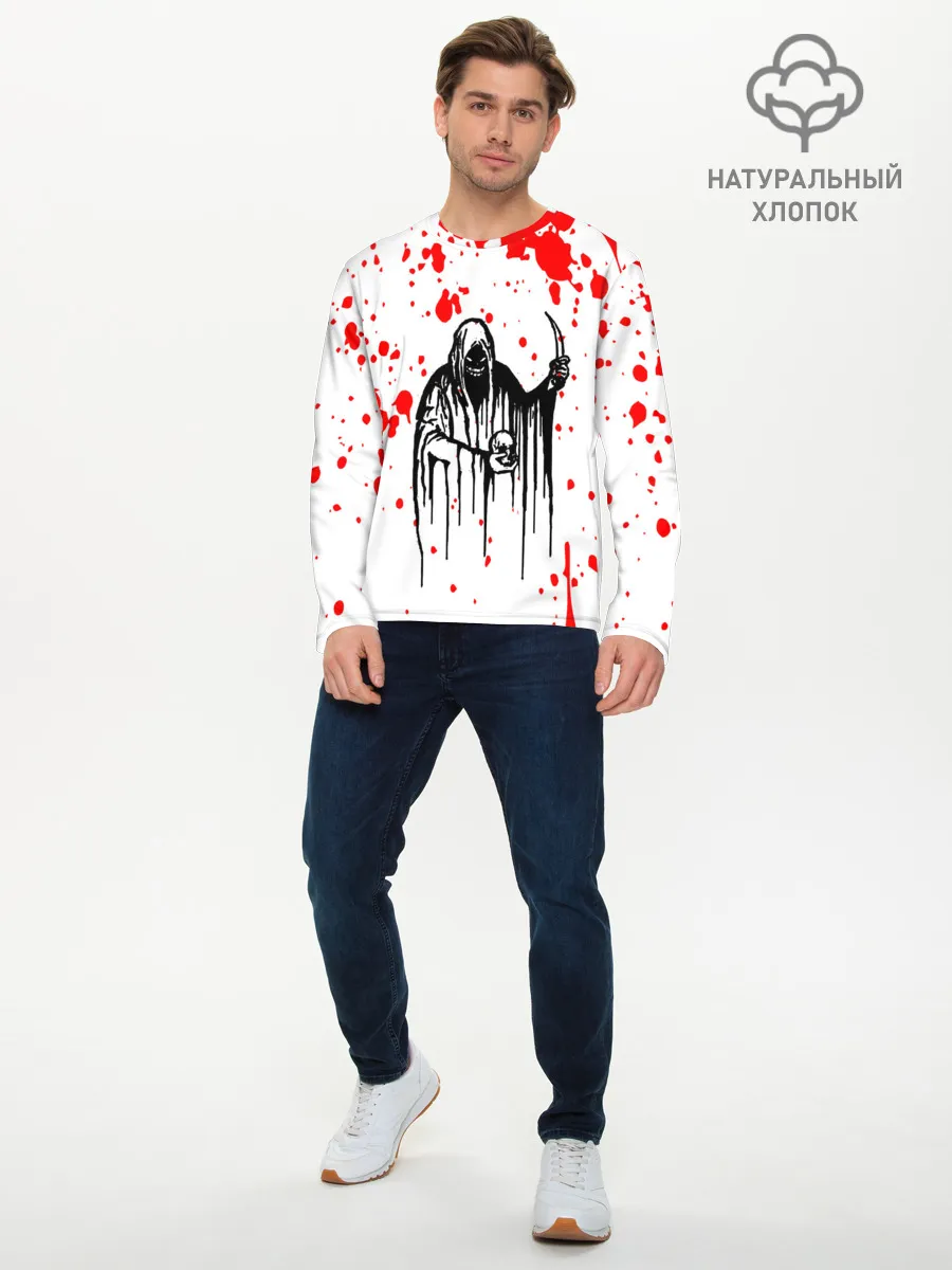 Мужской лонгслив базовый / GHOSTEMANE