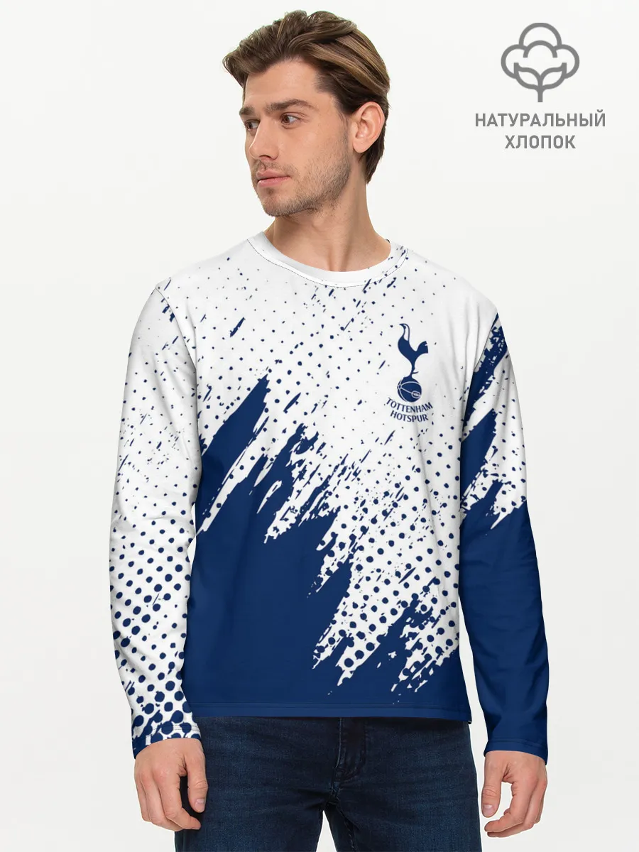 Мужской лонгслив базовый / Tottenham Hotspur.