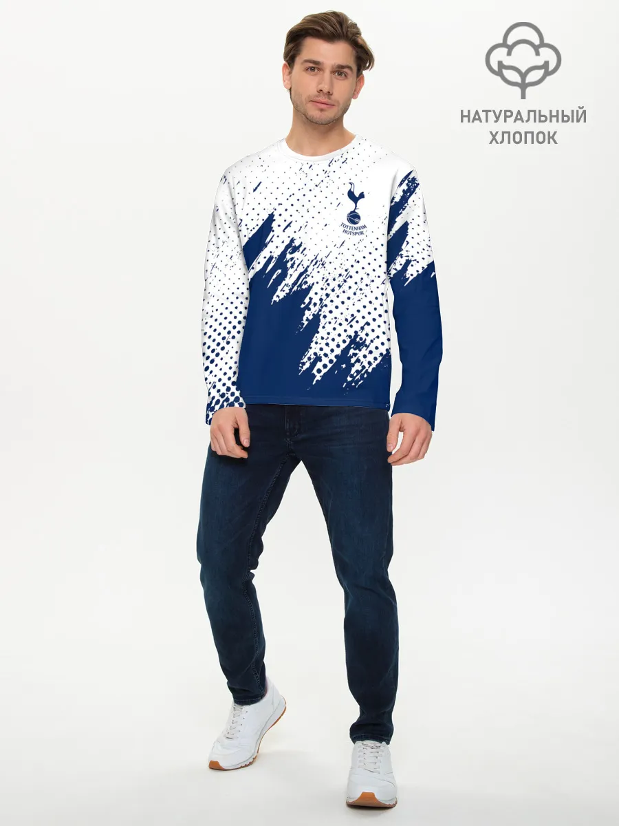 Мужской лонгслив базовый / Tottenham Hotspur.