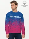 Мужской лонгслив базовый / Chelsea / Челси.