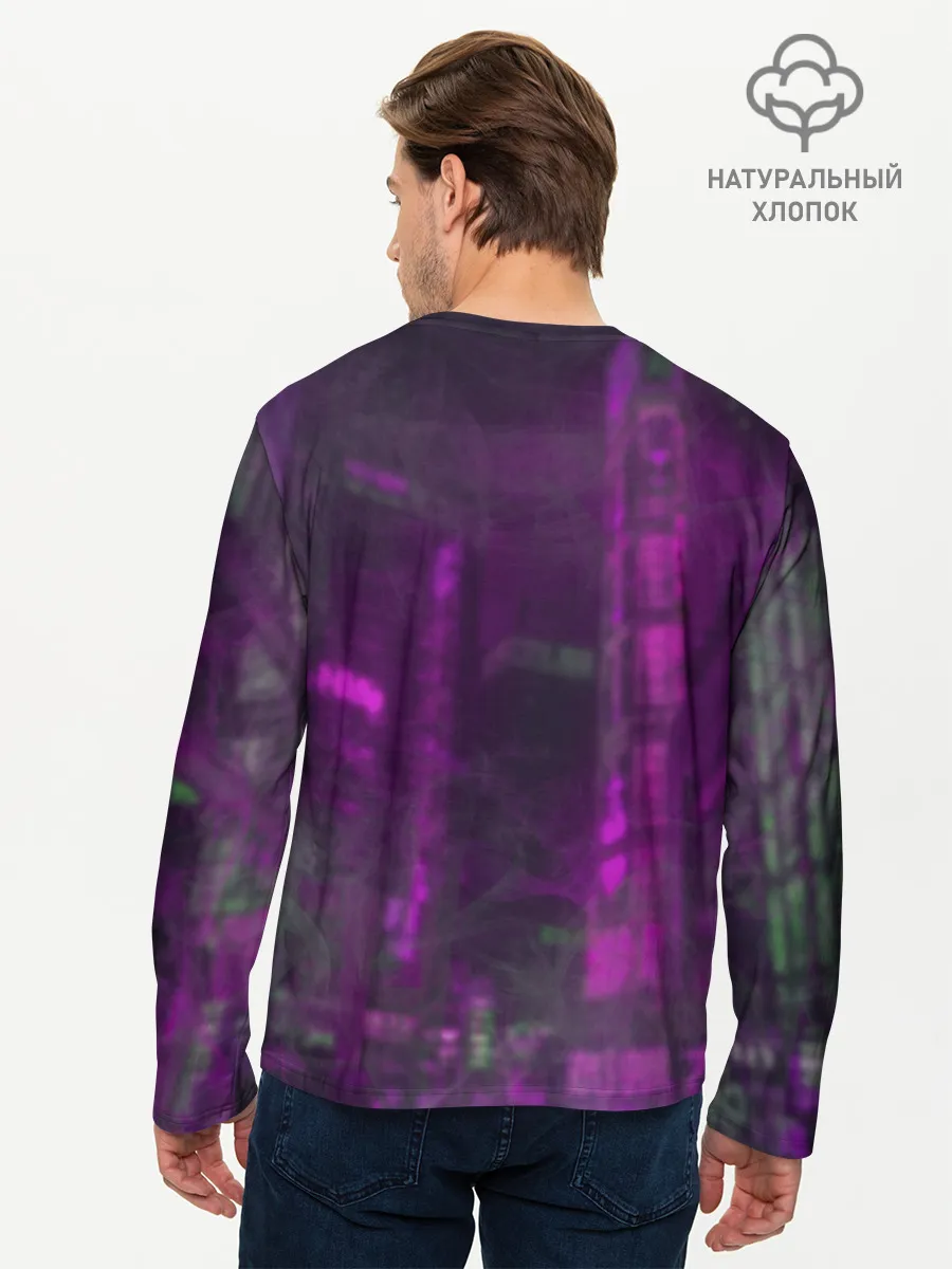 Мужской лонгслив базовый / Zero Two in mask