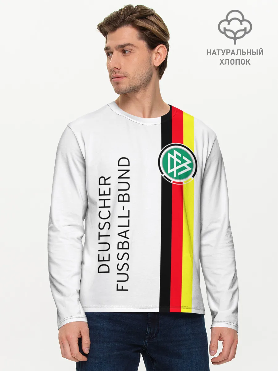 Мужской лонгслив базовый / СБОРНАЯ ГЕРМАНИЯ