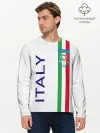Мужской лонгслив базовый / СБОРНАЯ ИТАЛИИ