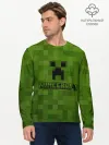 Мужской лонгслив базовый / Minecraft