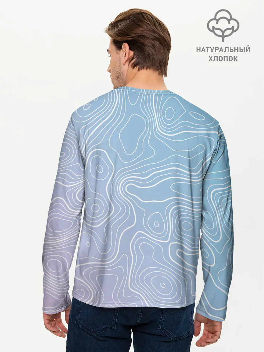 Мужской лонгслив базовый / BTS / БТС.