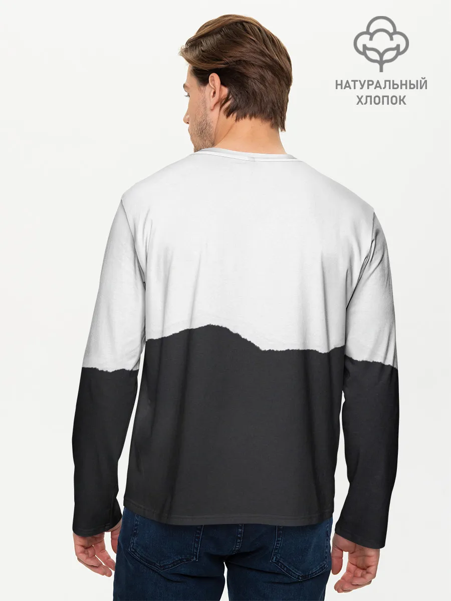 Мужской лонгслив базовый / только ты пари