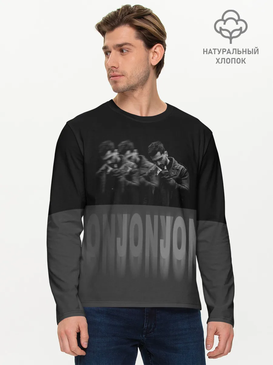 Мужской лонгслив базовый / Jony