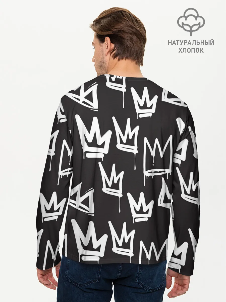 Мужской лонгслив базовый / Jony