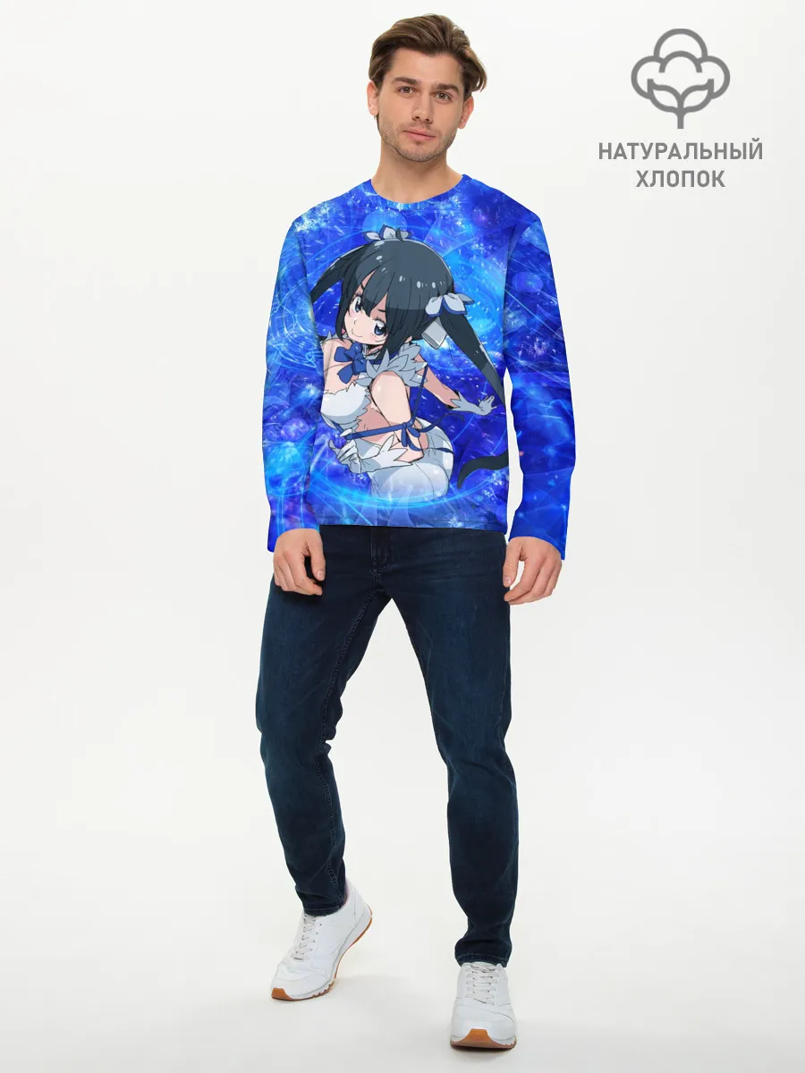 Мужской лонгслив базовый / Гестия