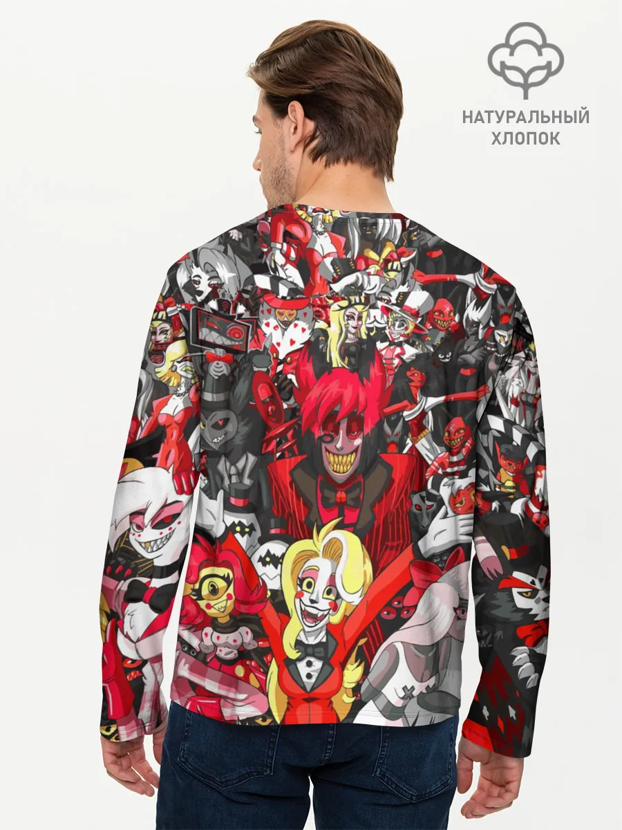 Мужской лонгслив базовый / ОТЕЛЬ ХАЗБИН