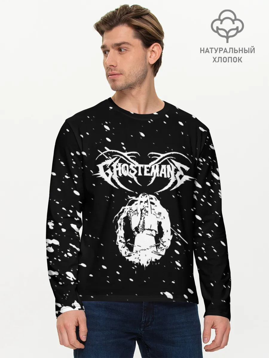 Мужской лонгслив базовый / GHOSTEMANE