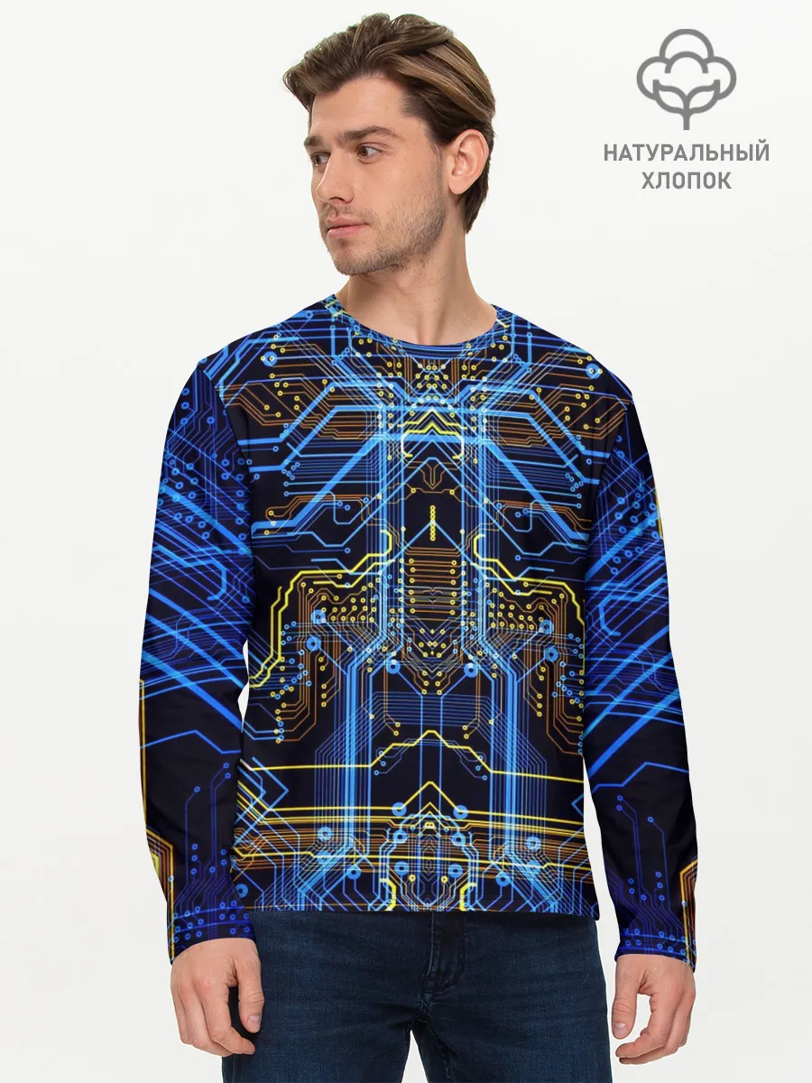 Мужской лонгслив базовый / Сircuit-$$$