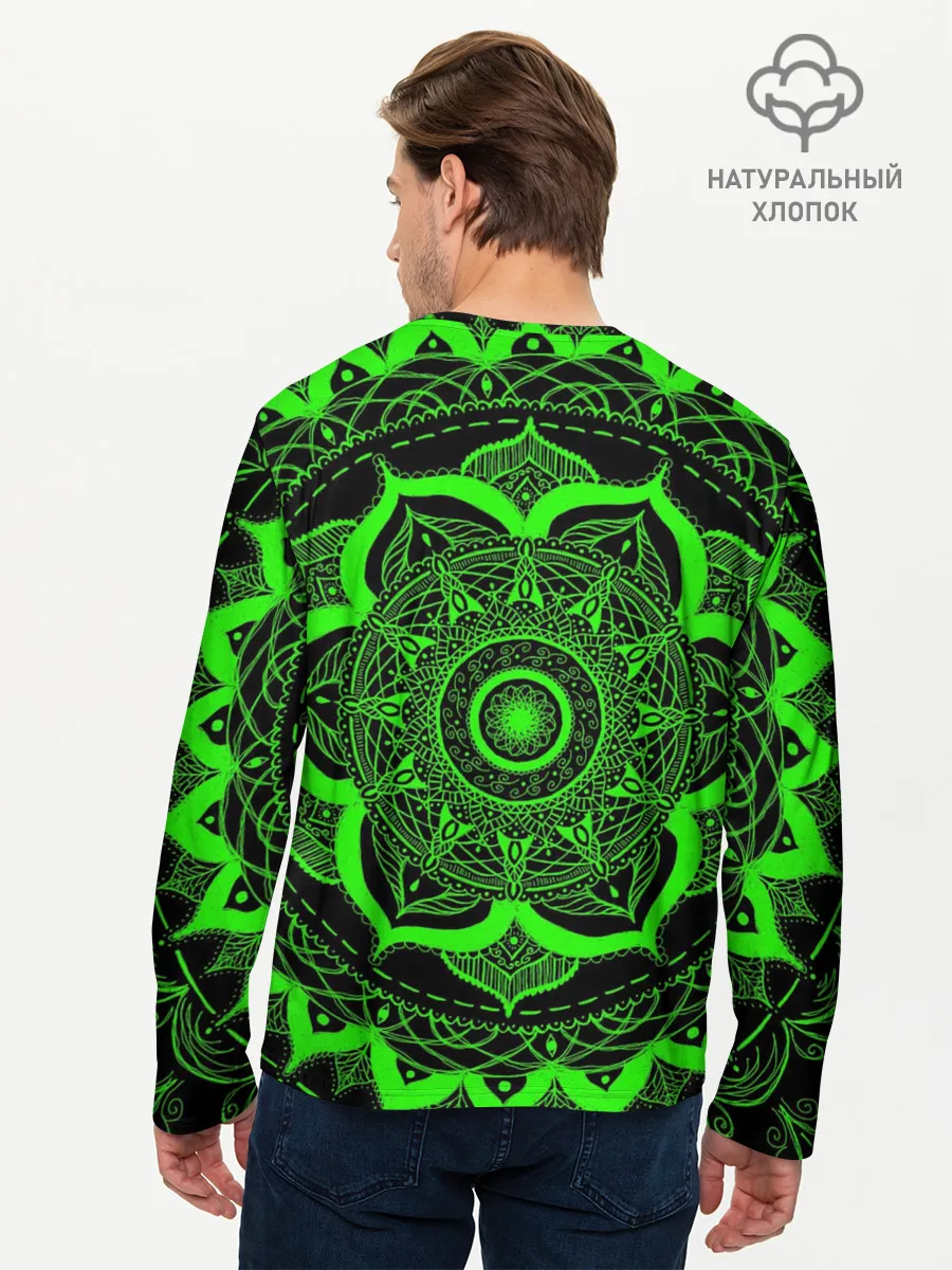 Мужской лонгслив базовый / Mandala