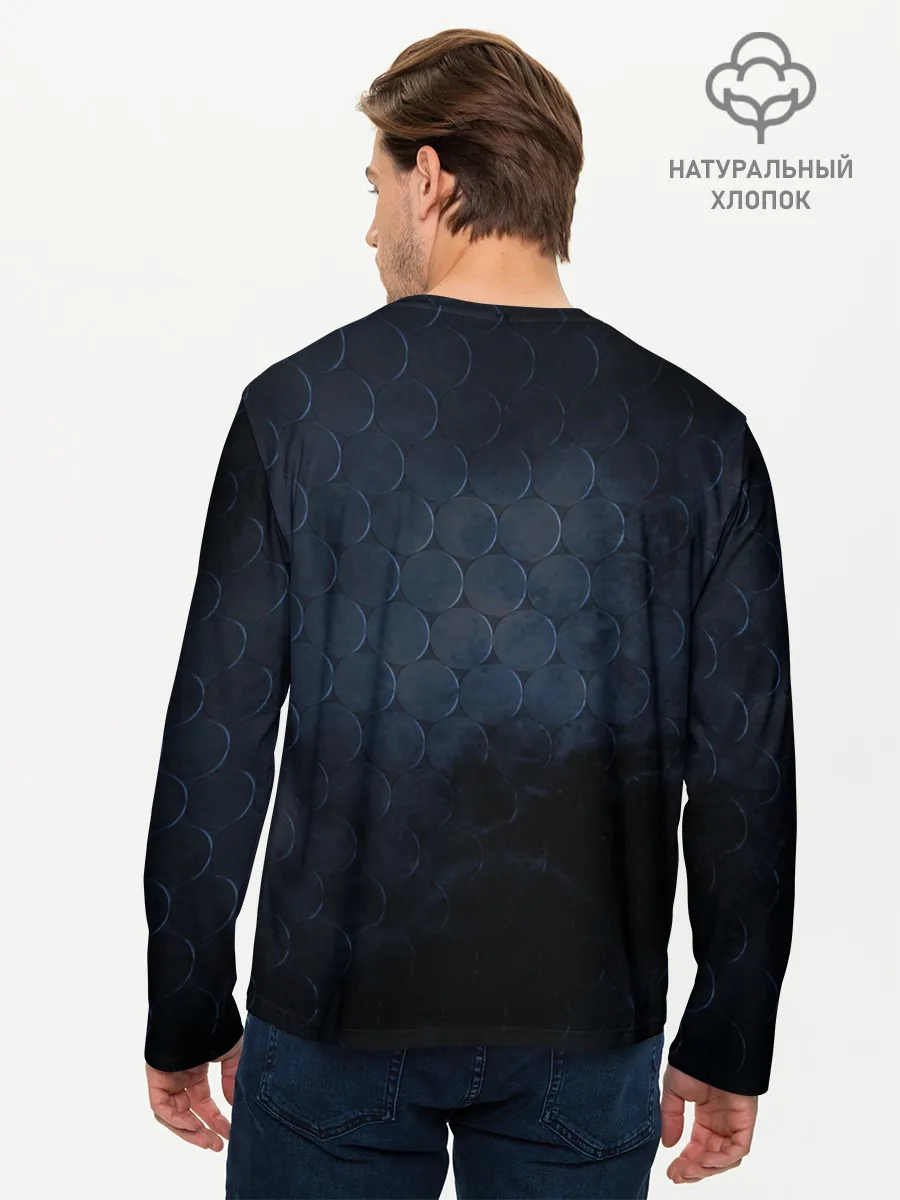 Мужской лонгслив базовый / Сэнку Исигами с колбой