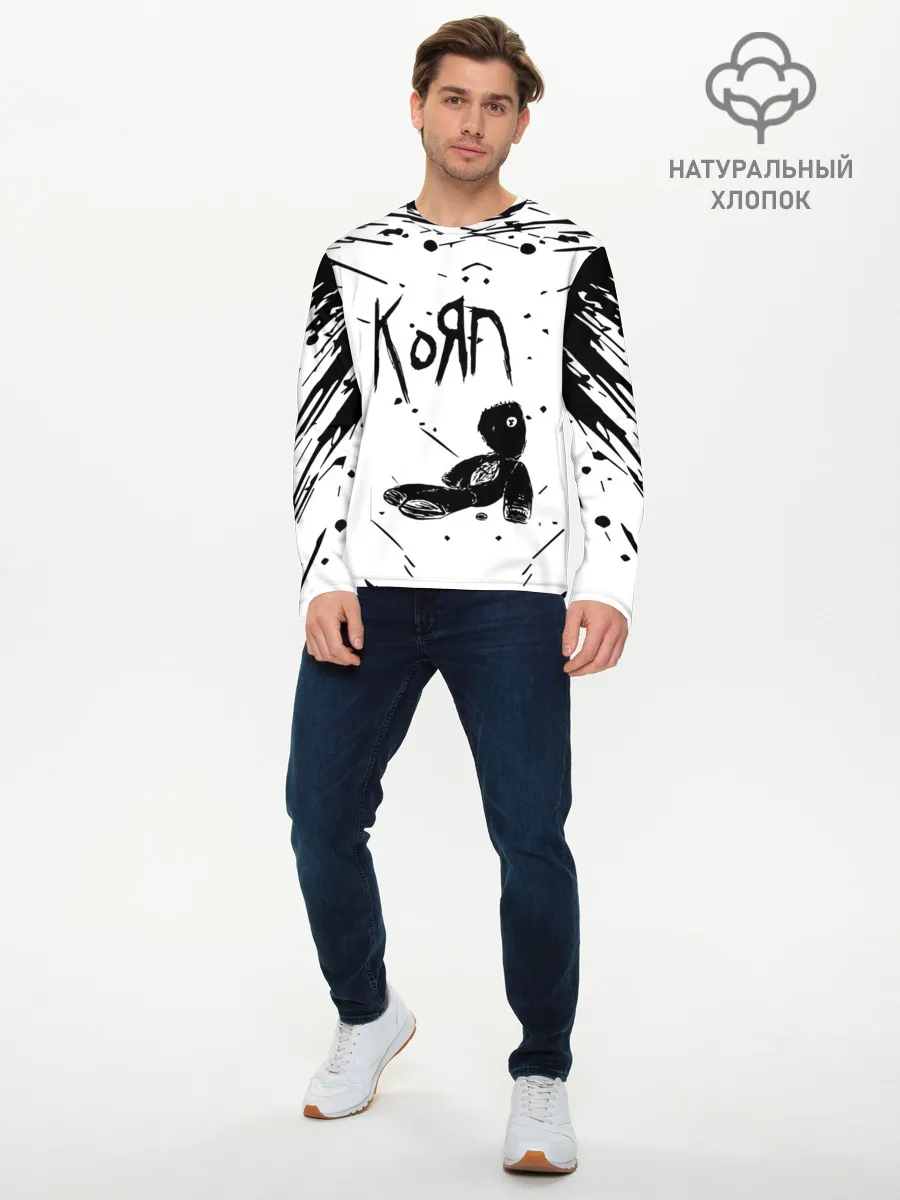 Мужской лонгслив базовый / korn