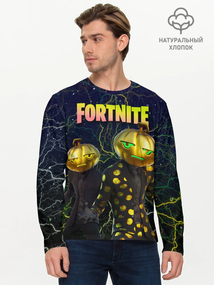 Мужской лонгслив базовый / Fortnite Jack Gourdon