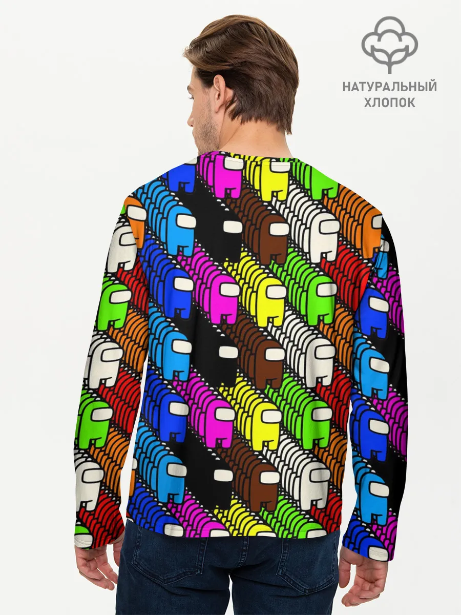 Мужской лонгслив базовый / AMONG US