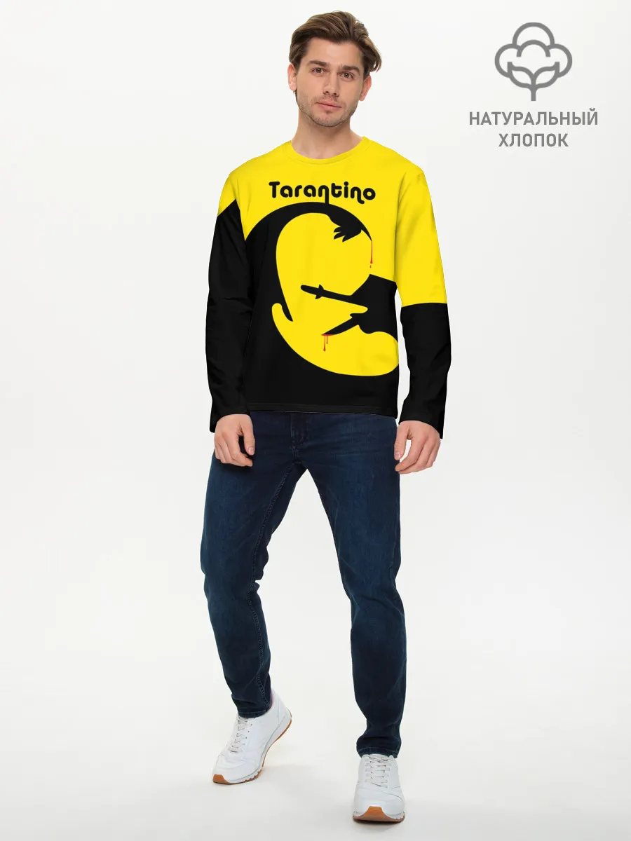 Мужской лонгслив базовый / Тарантино