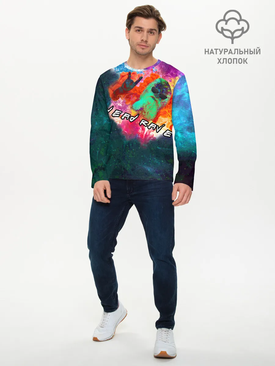 Мужской лонгслив базовый / Dead Rave