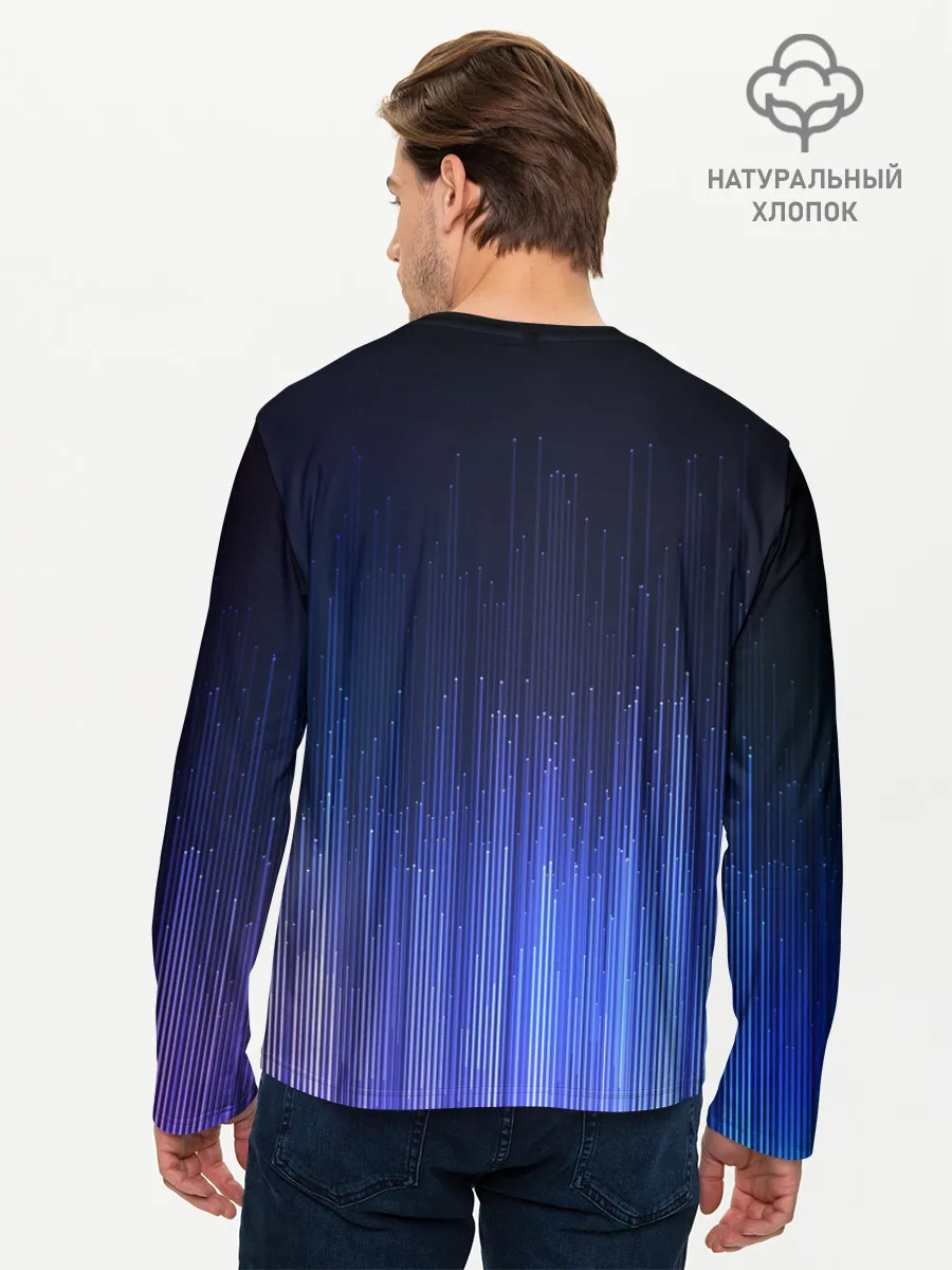 Мужской лонгслив базовый / Эквалайзер настроения | Mood Equalizer