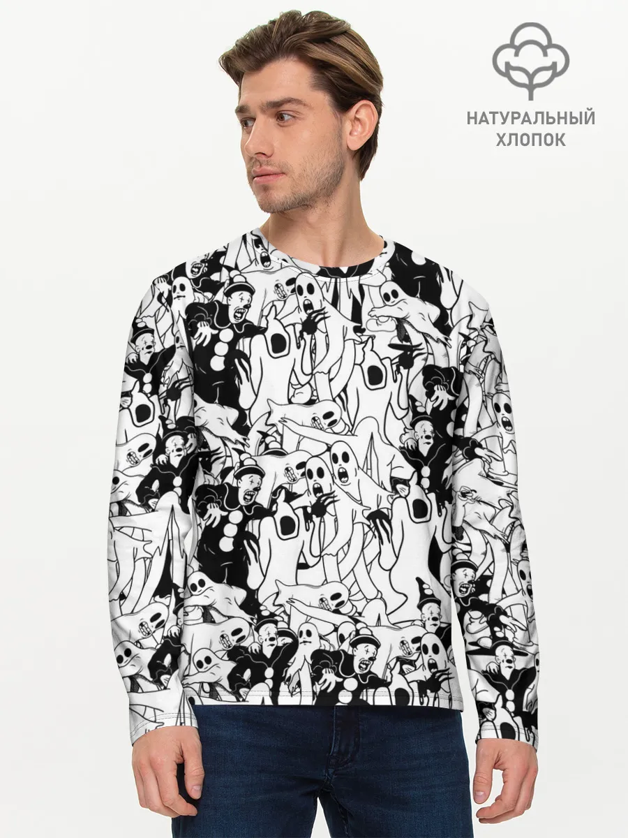 Мужской лонгслив базовый / GHOSTEMANE