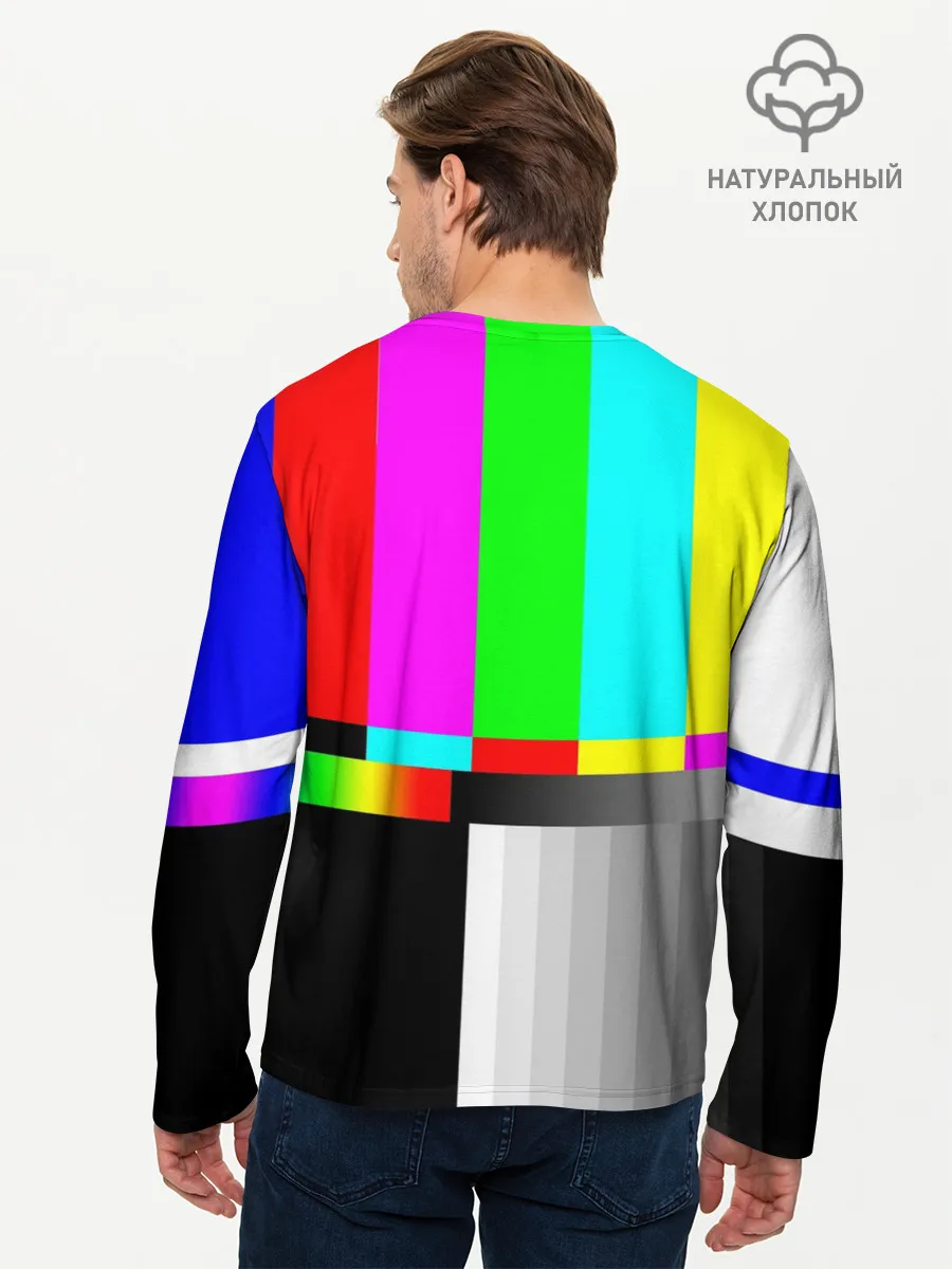 Мужской лонгслив базовый / NO SIGNAL