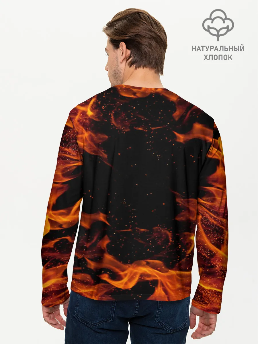 Мужской лонгслив базовый / RAMMSTEIN