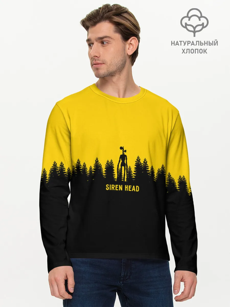 Мужской лонгслив базовый / Siren Head
