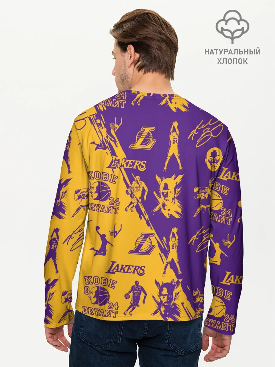 Мужской лонгслив базовый / КОБИ БРАЙАНТ