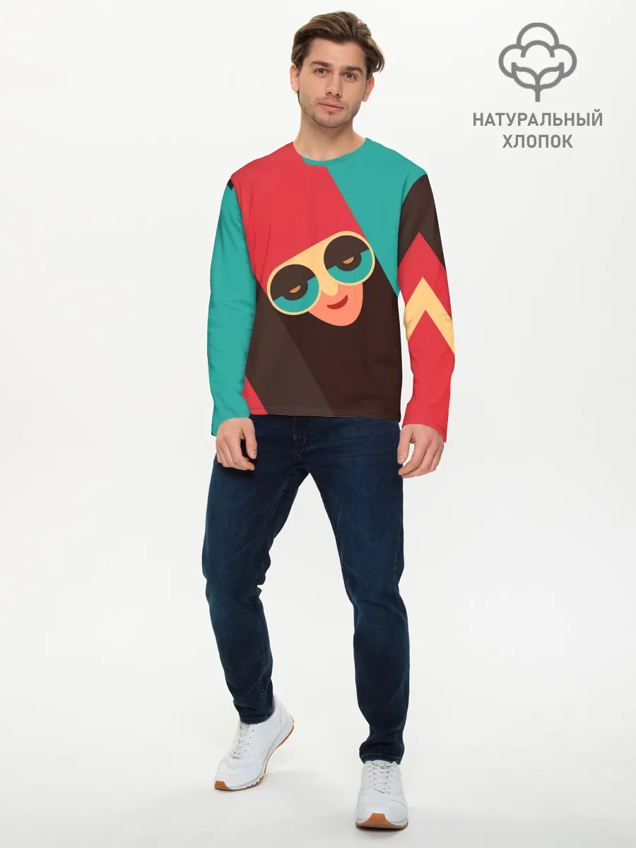 Мужской лонгслив базовый / RETDO FACE