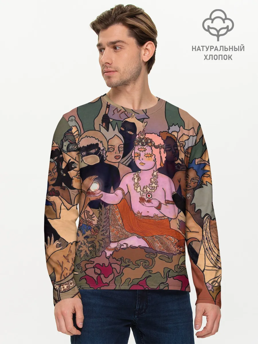 Мужской лонгслив базовый / BRING ME THE HORIZON ART