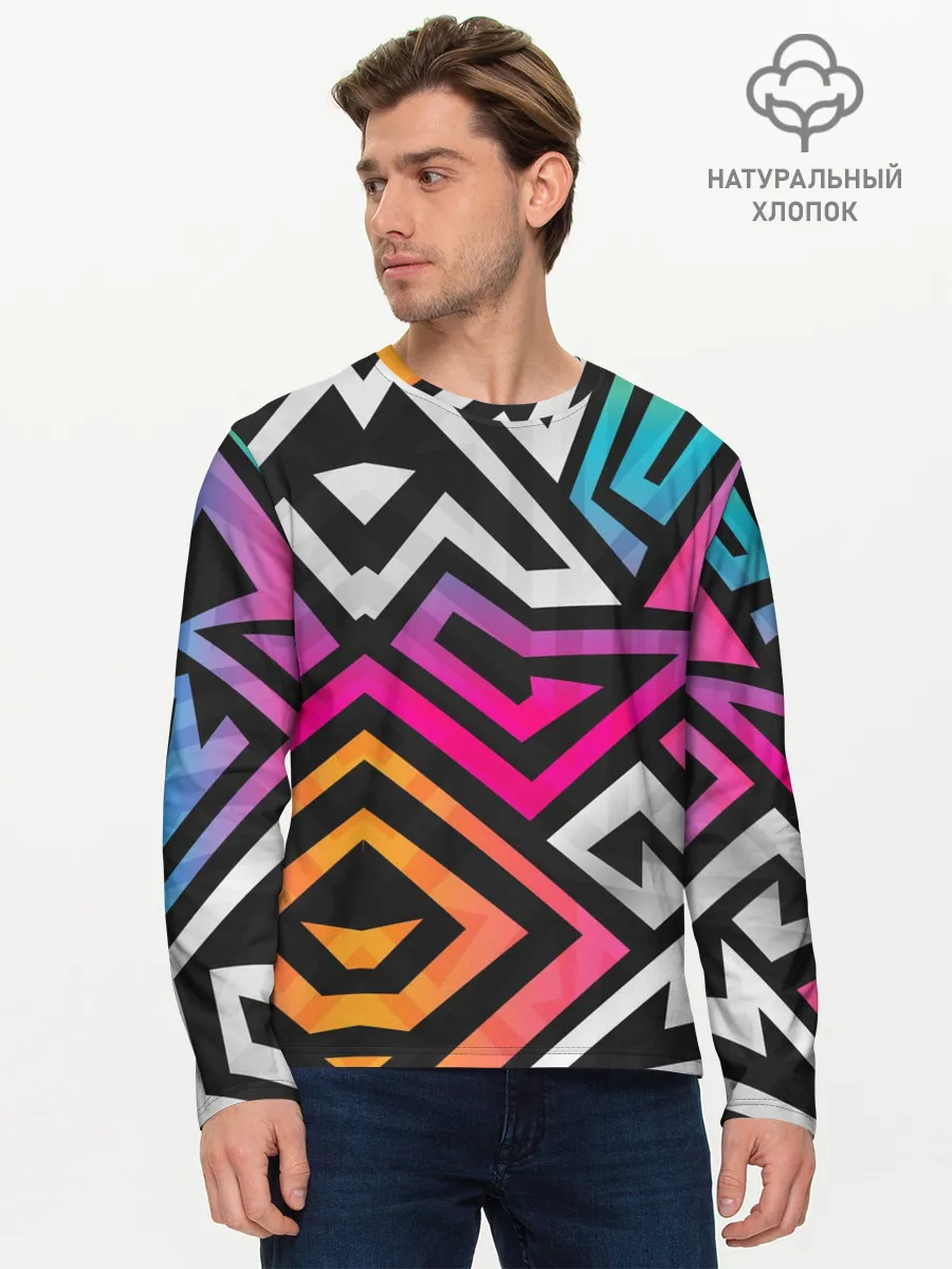 Мужской лонгслив базовый / GRAFFITY