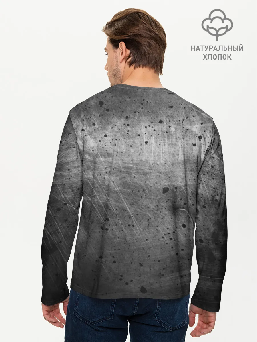 Мужской лонгслив базовый / Нирвана