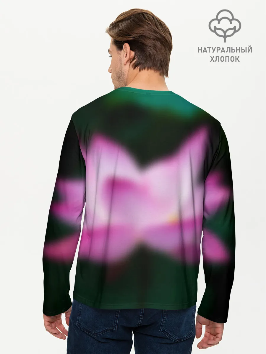 Мужской лонгслив базовый / Лотос Zero Two