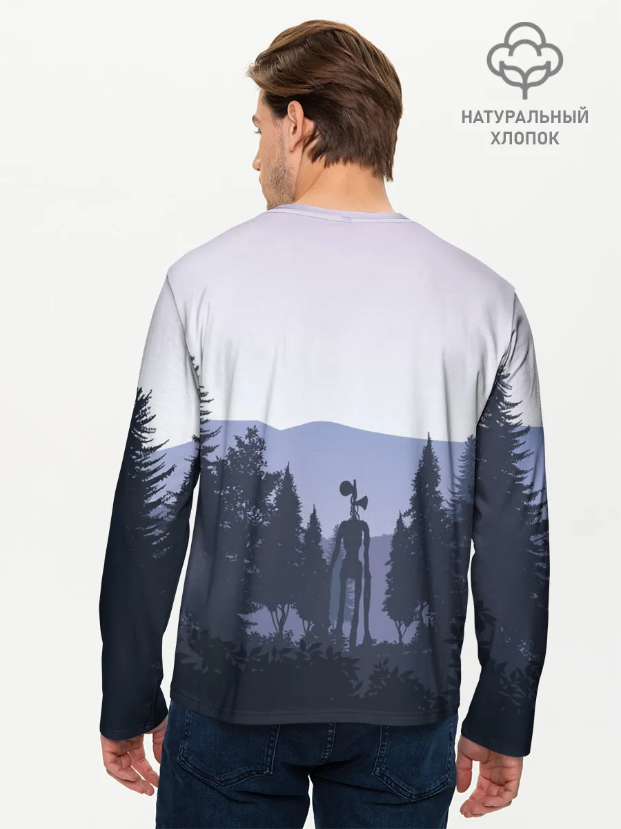 Мужской лонгслив базовый / Siren Head