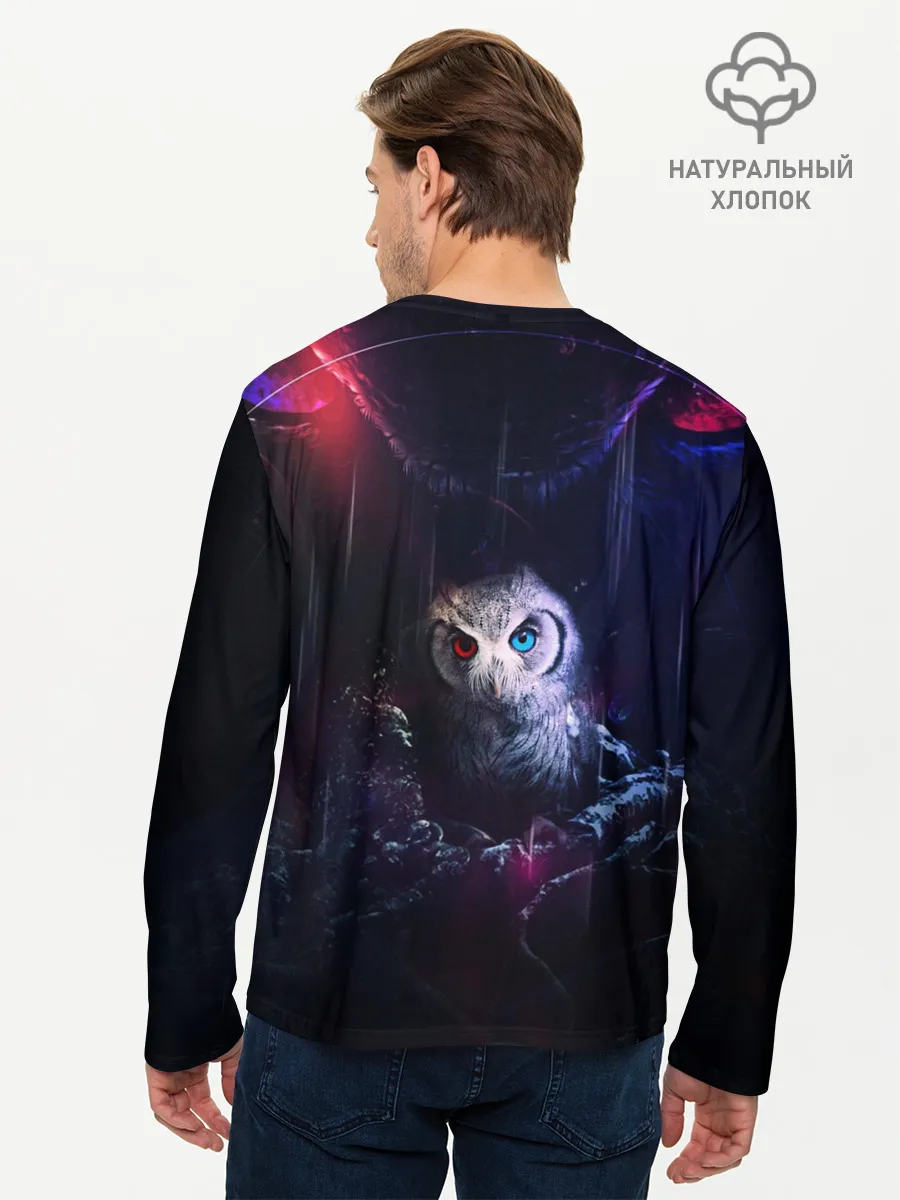 Мужской лонгслив базовый / WISDOM