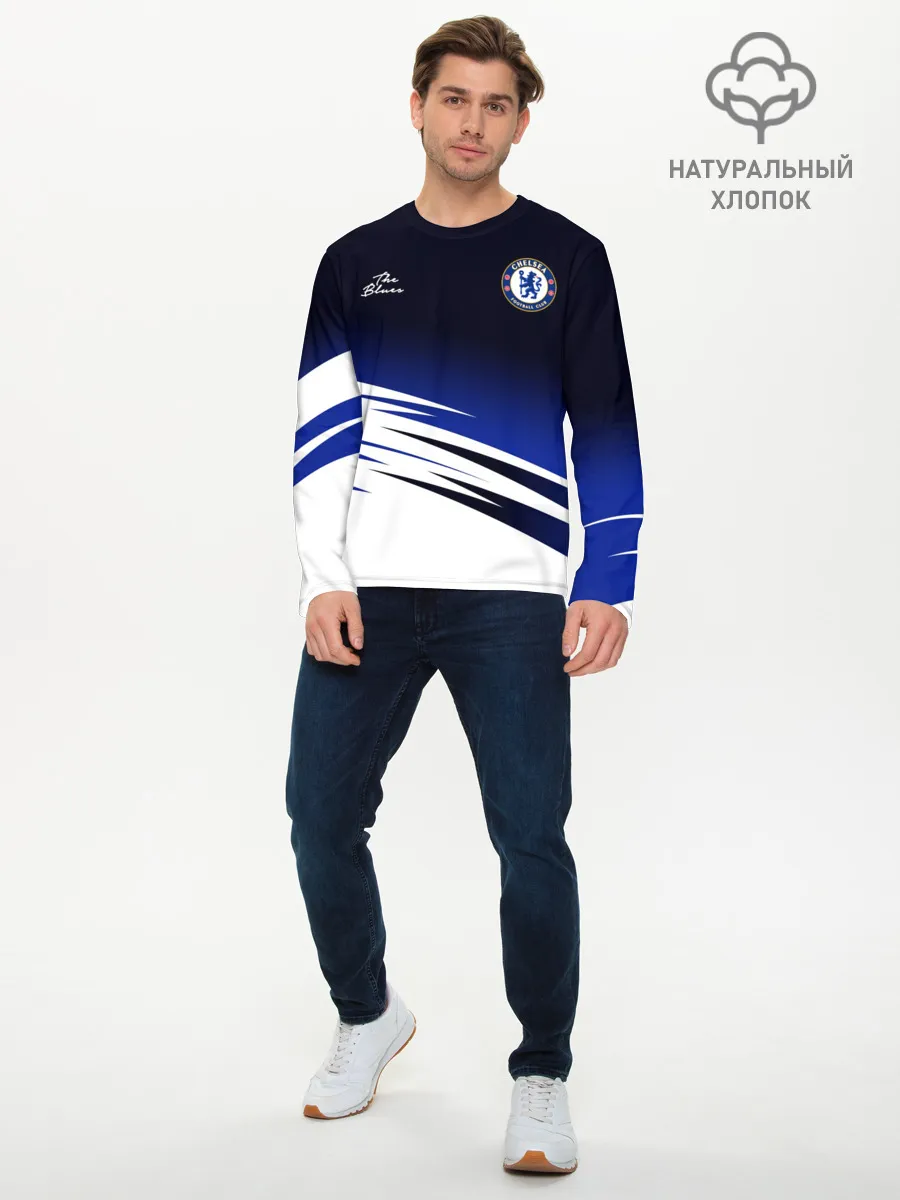 Мужской лонгслив базовый / CHELSEA разминочная 19/20
