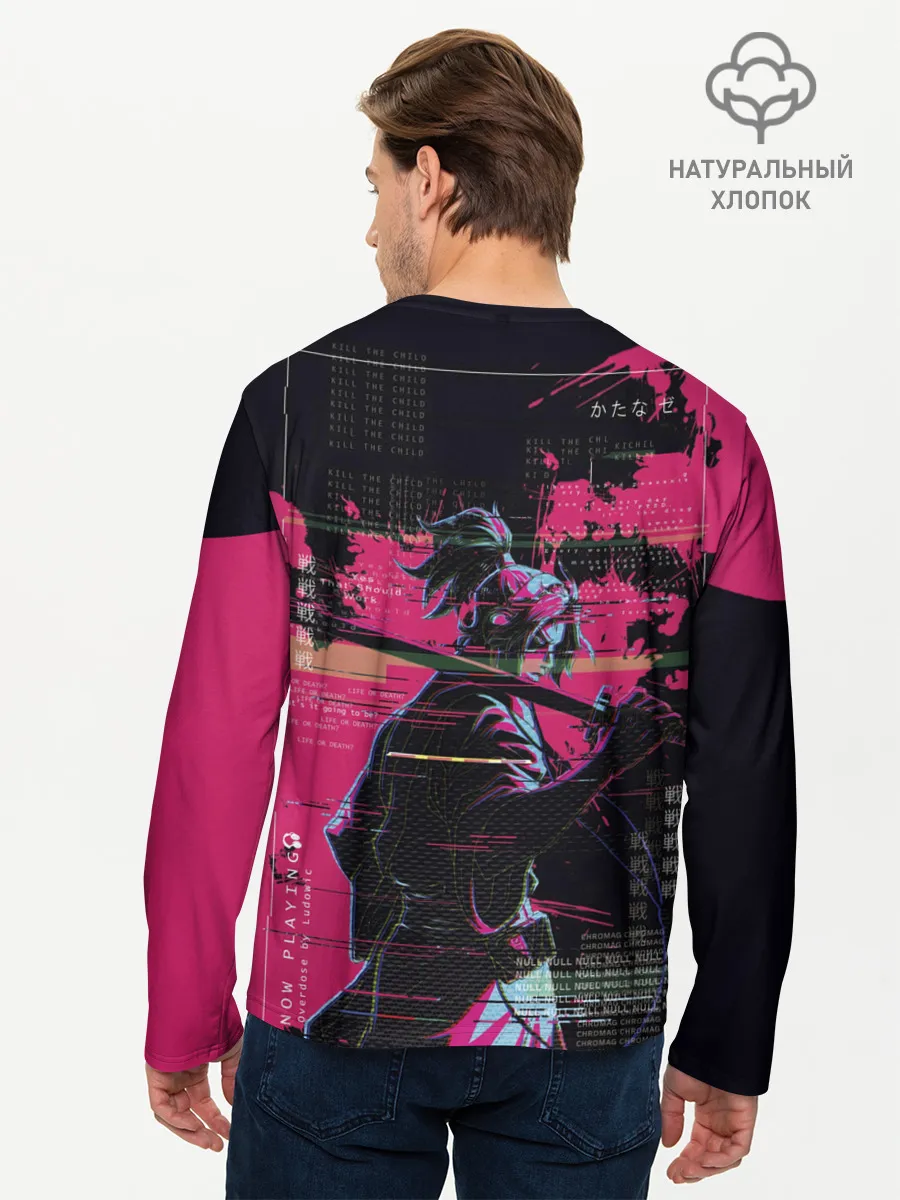 Мужской лонгслив базовый / Samurai KATANA ZERO